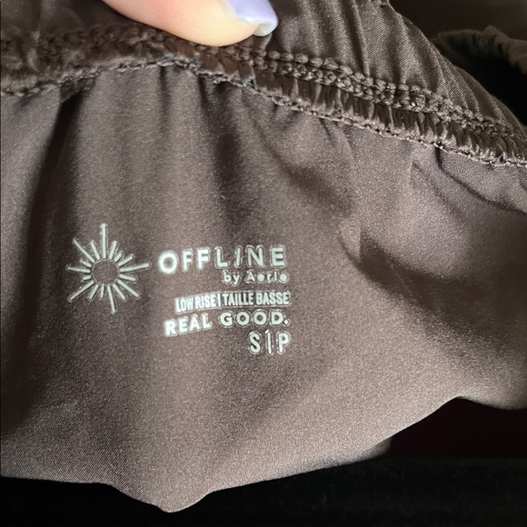 Offline Elastic-Waist Athletic Wind Pants with pockets - Picture 2 of 2